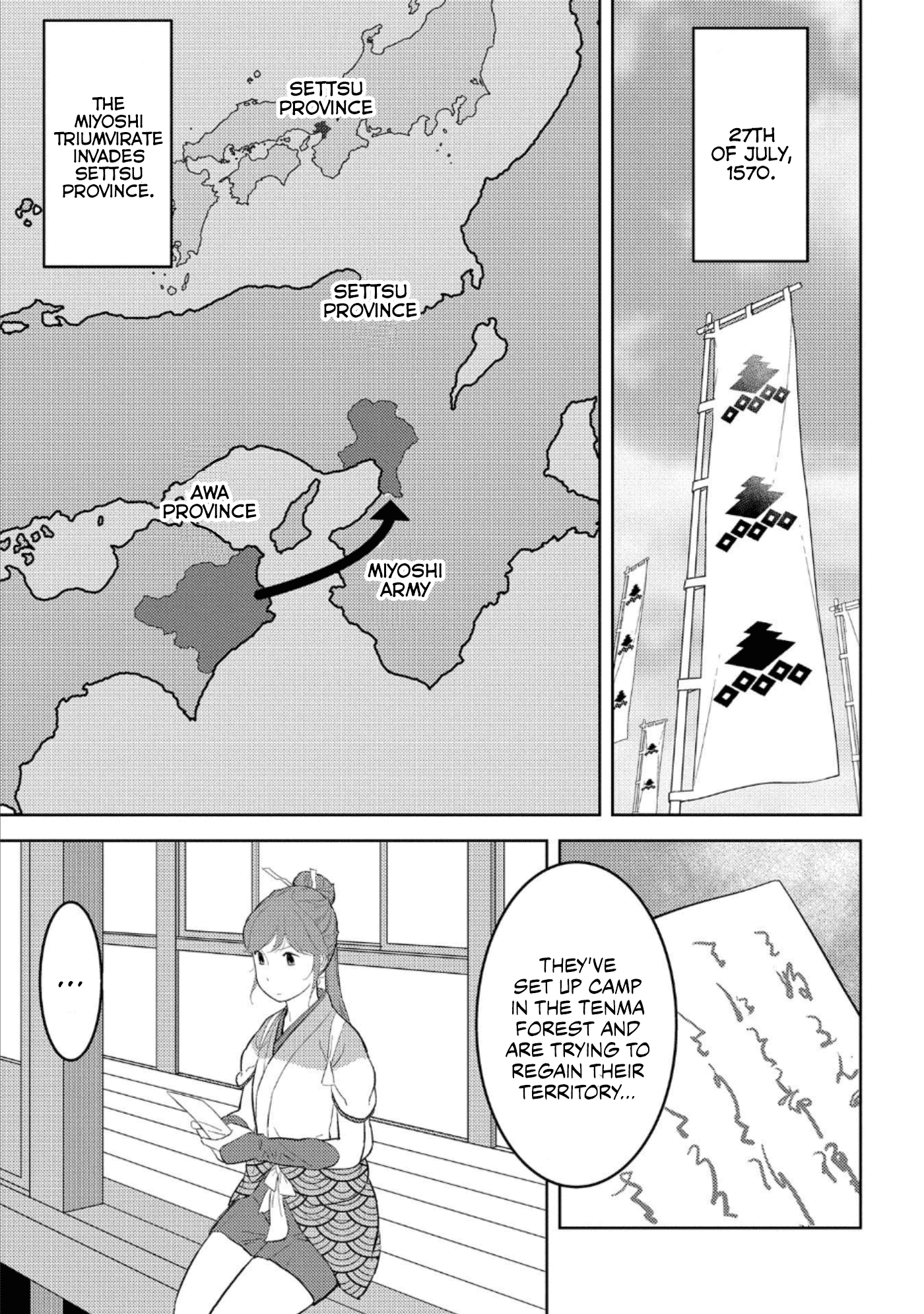 Sengoku Komachi Kuroutan: Noukou Giga Chapter 47 10